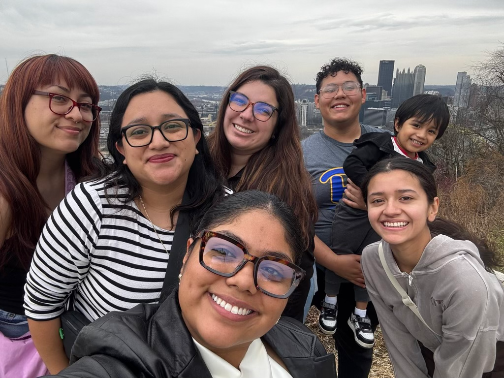 Dr. Medrano with lab team