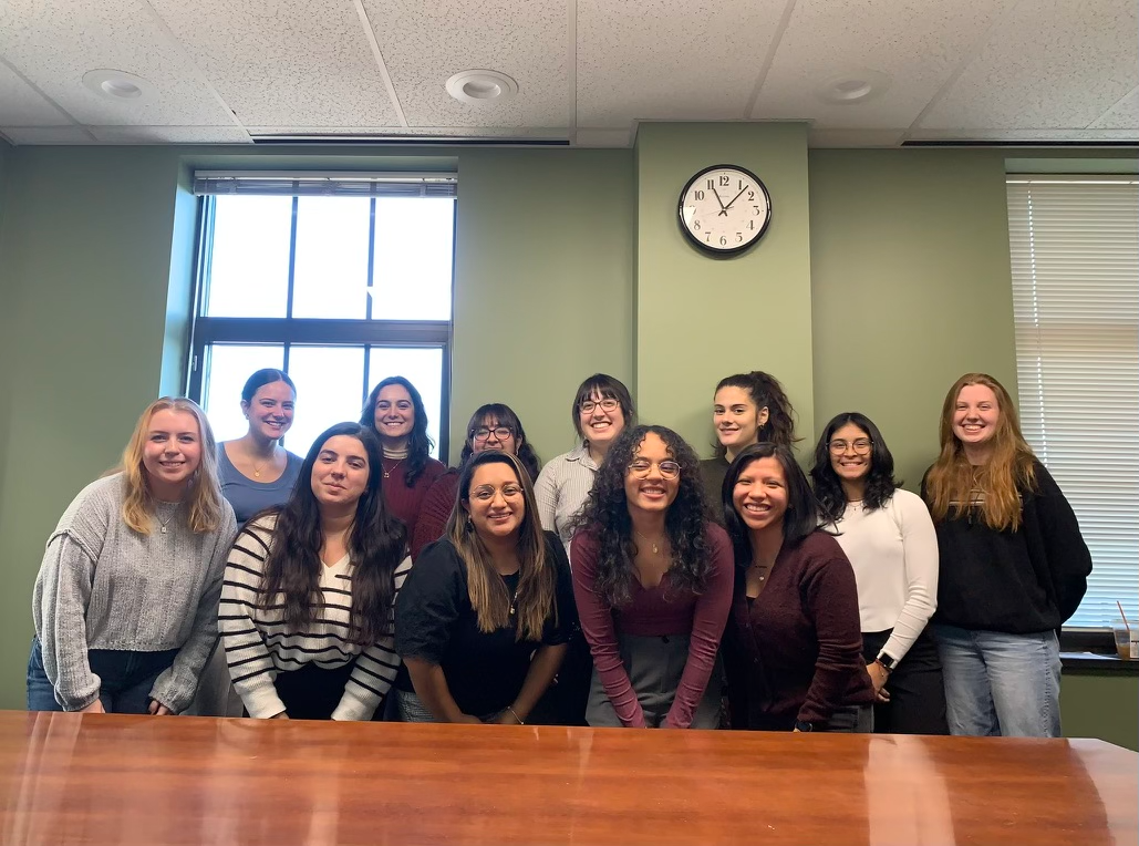 Dr. Medrano with lab team