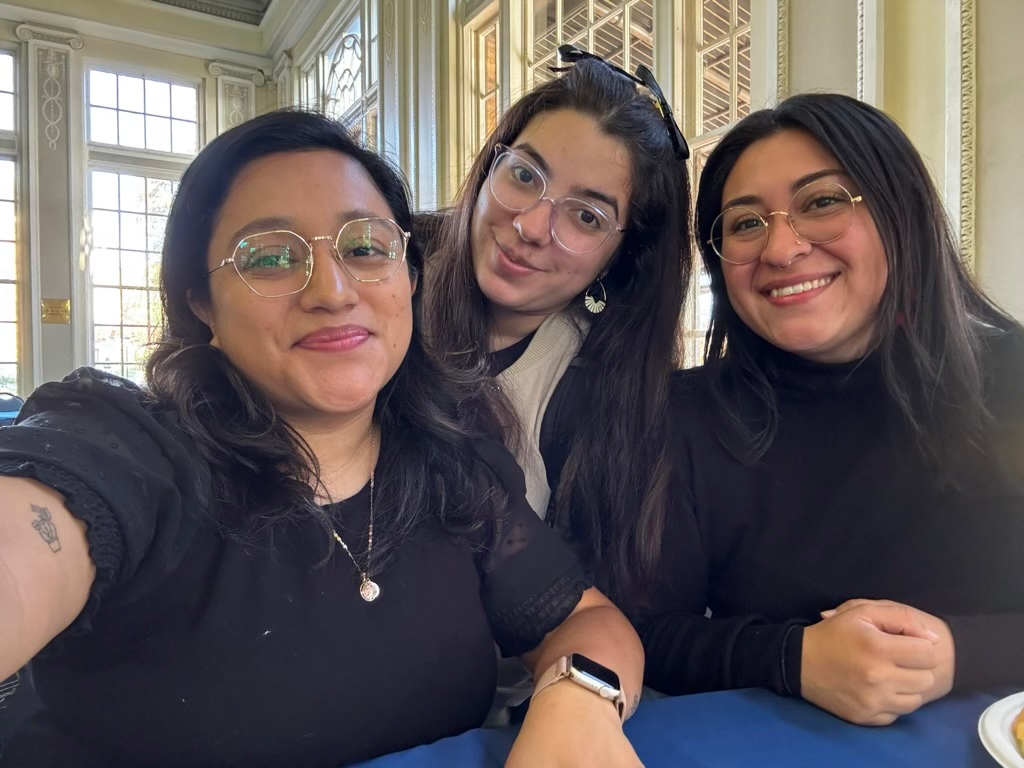 Dr. Medrano with lab team